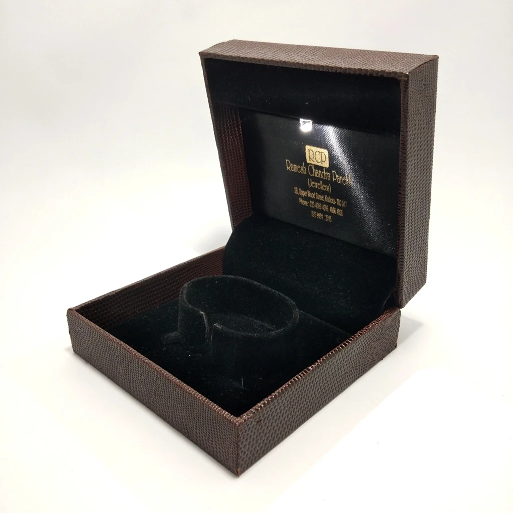 jewelry box wooden rexin led bangles