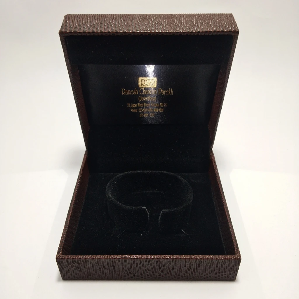 jewellery box wooden rexin led bangles