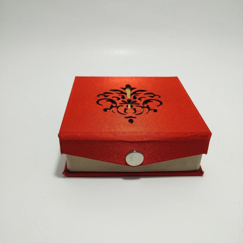 jewellery box fine orange satin laser bangles