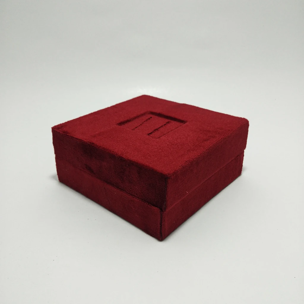 jewelry box fine red velvet single bangles
