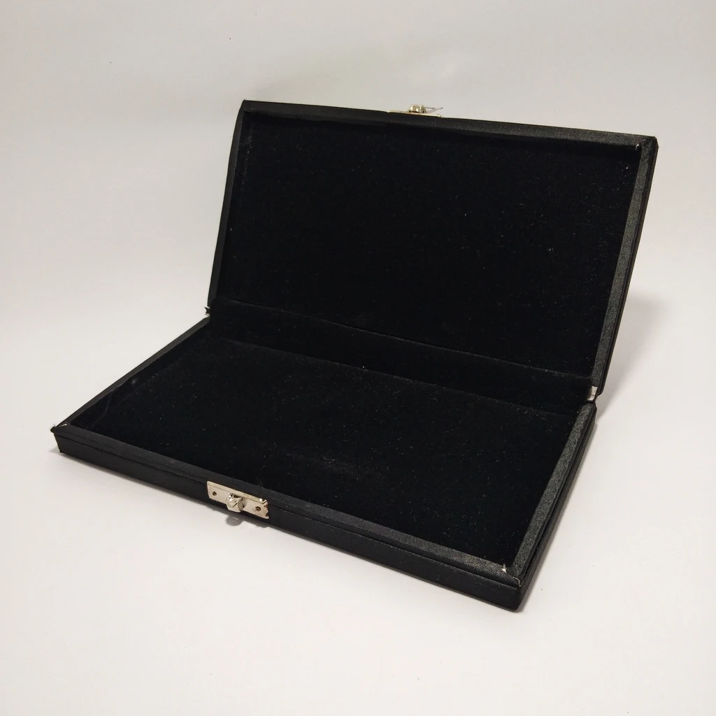black satin black velvet plain box box 
