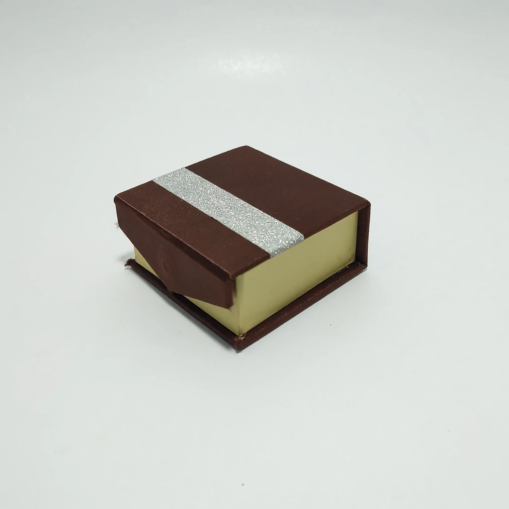 Brown satin small universal box box 