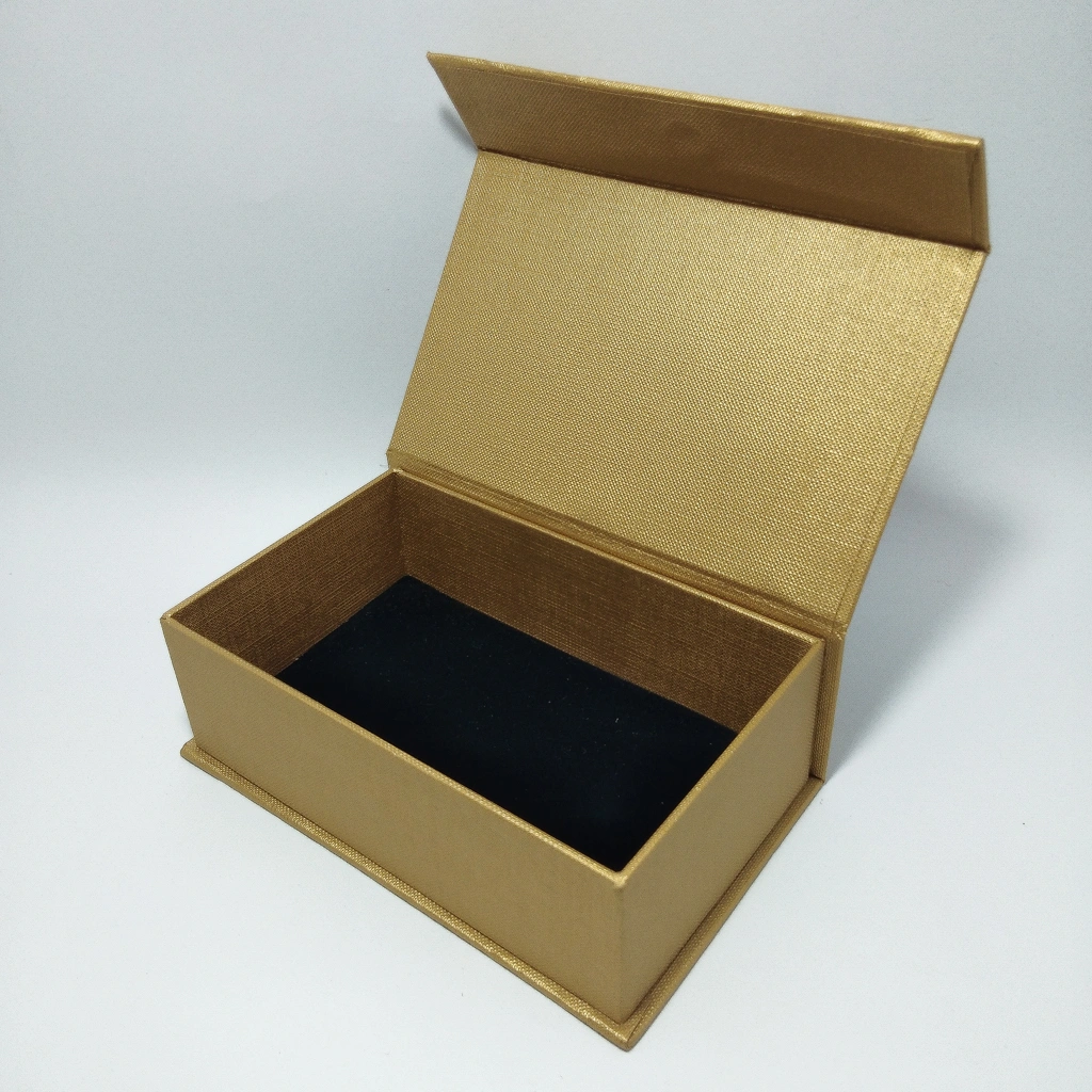 jewelry box golden laser printed universal