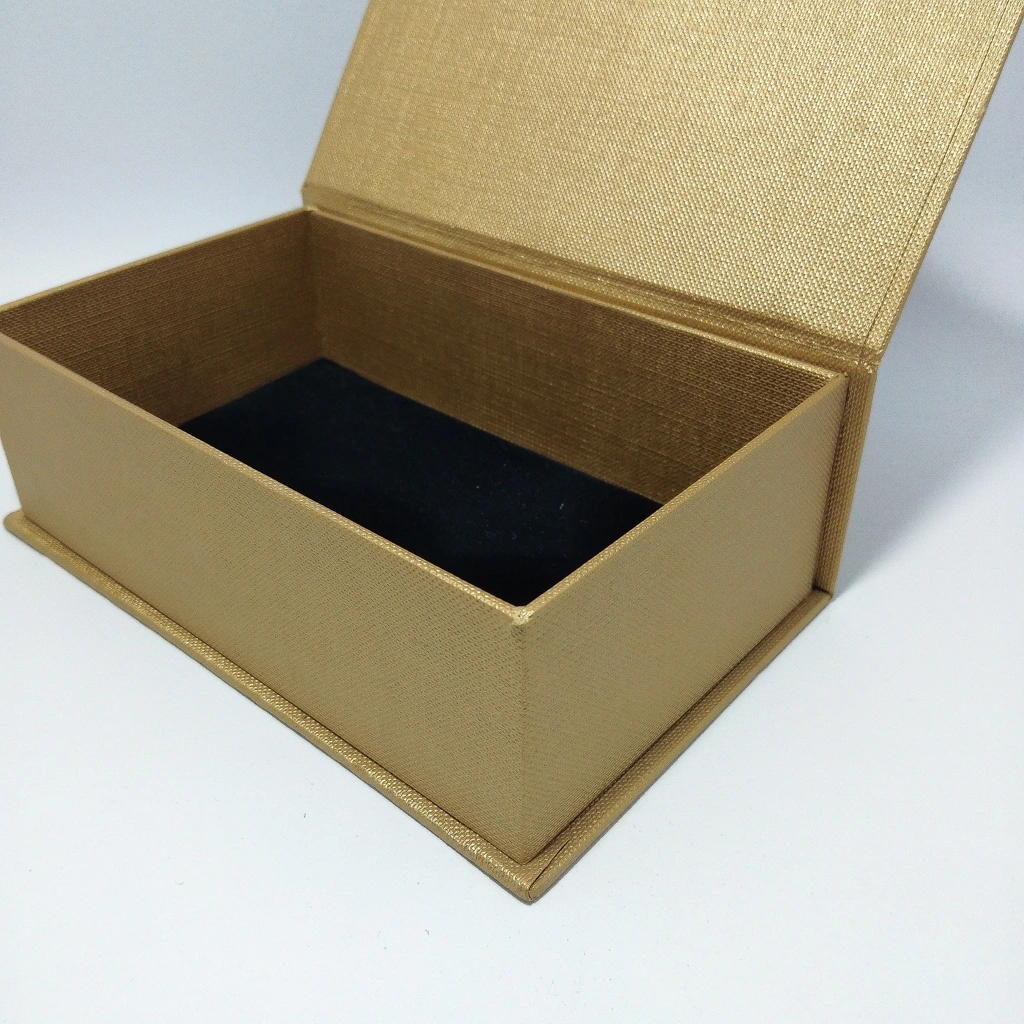 jewellery box golden laser printed universal