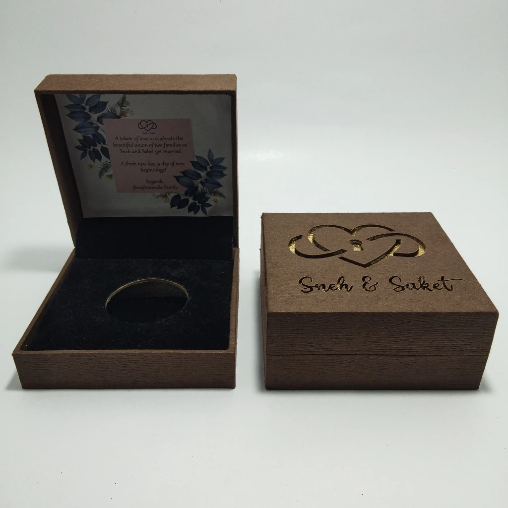 jewellery box custom laser kitkat wooden box