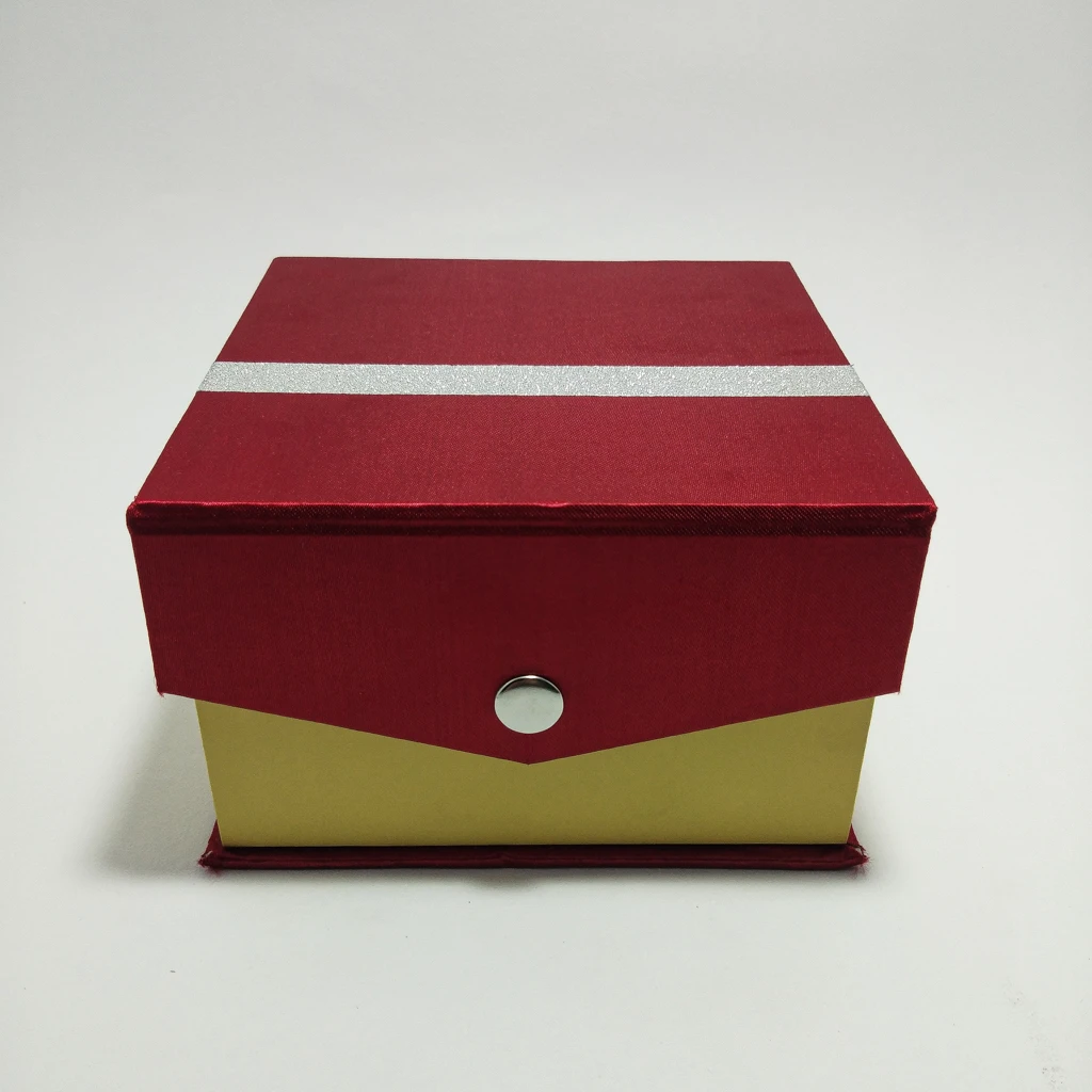 jewelry box red satin strip universal box