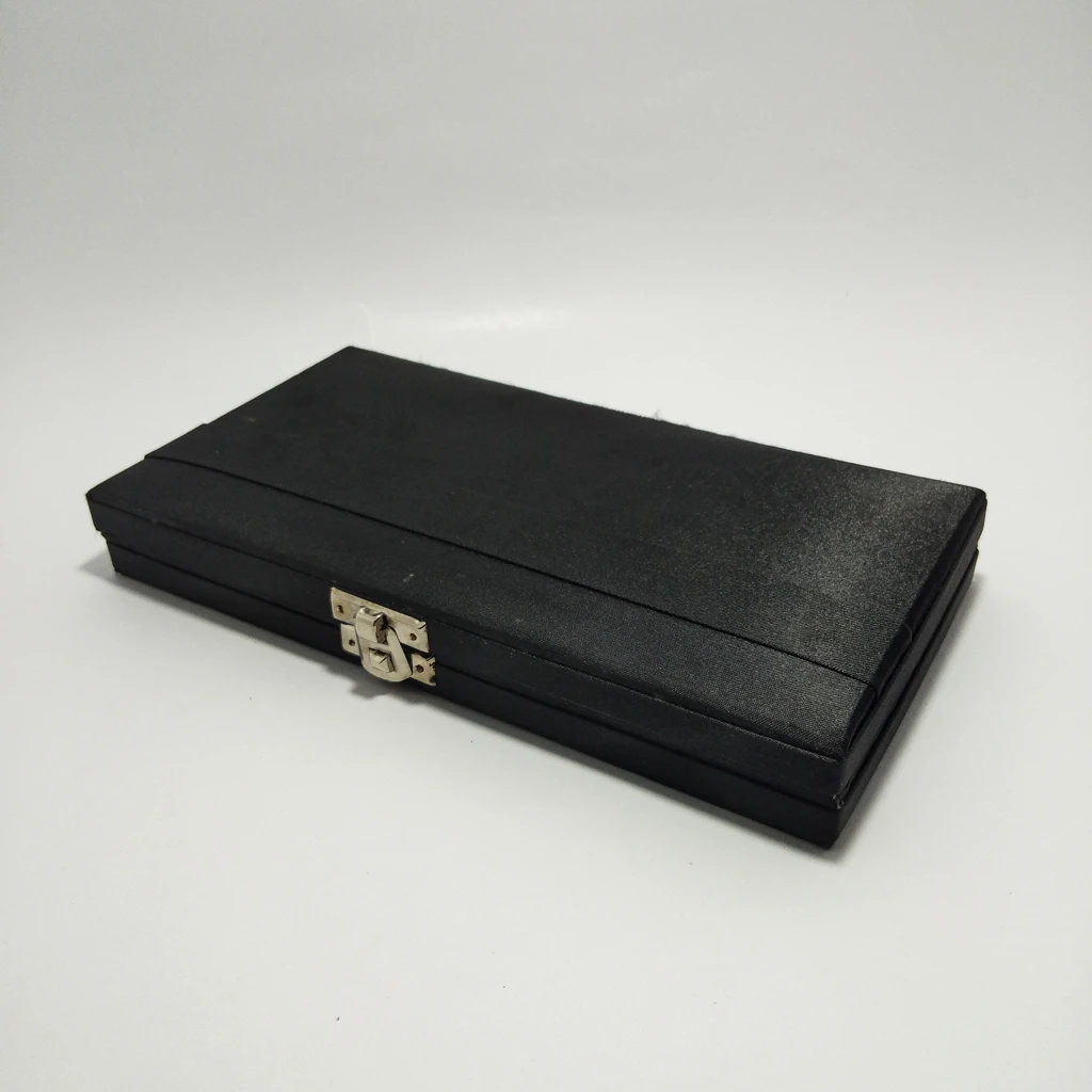 jewellery box black satin black velvet plain box