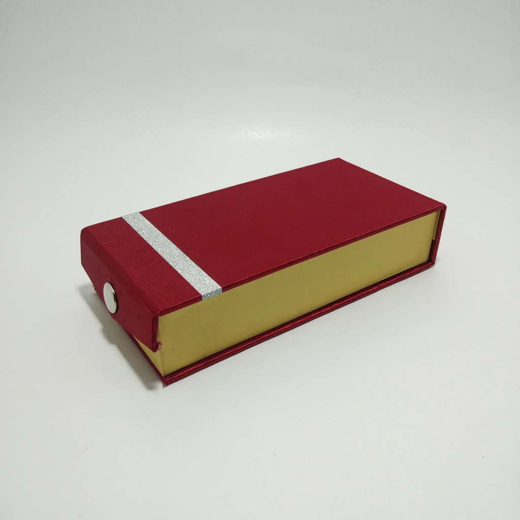 jewelry box maroon satin strip kaan chumka box