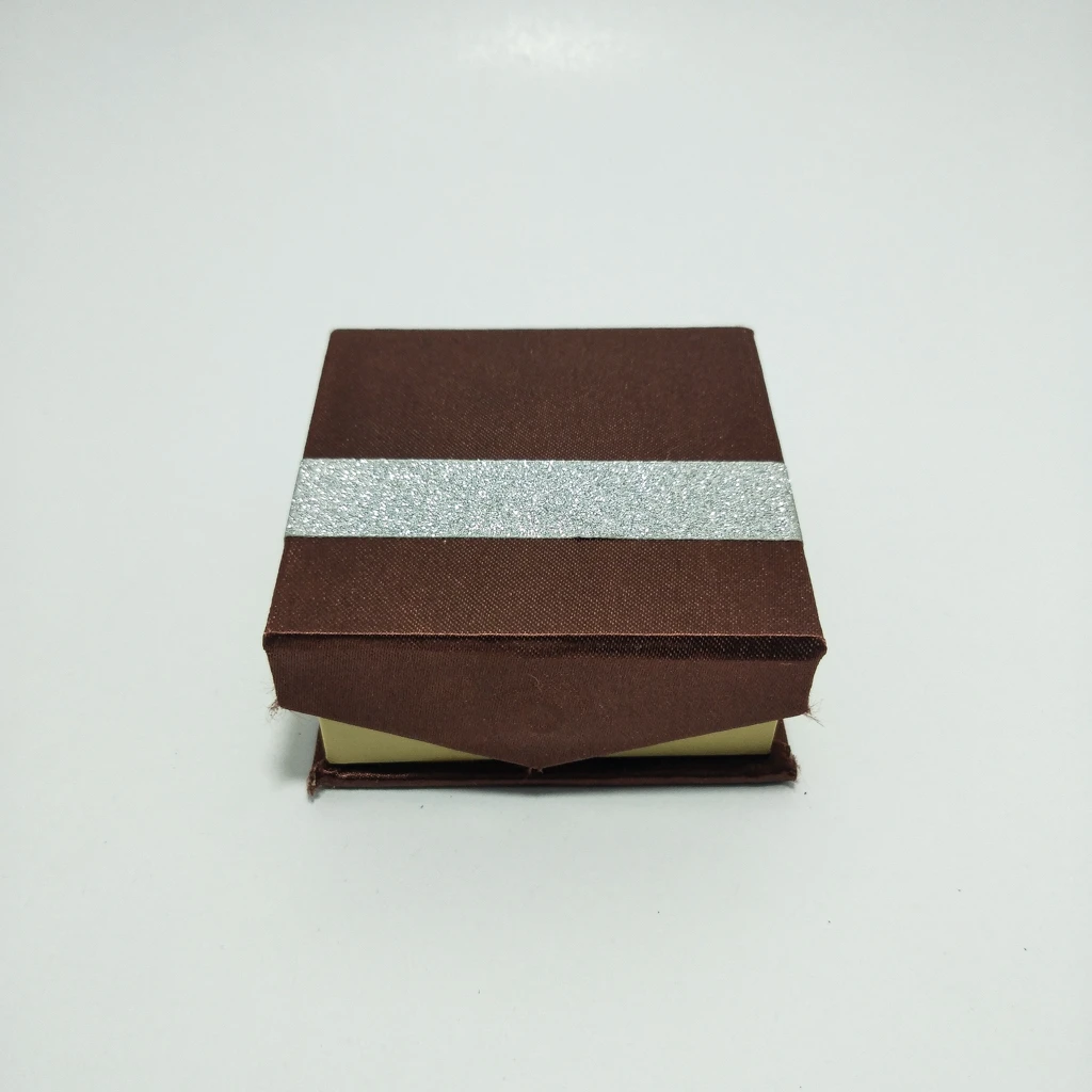 jewelry box Brown satin small universal box