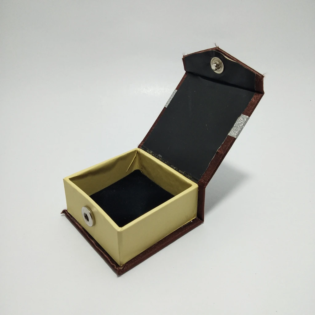 jewellery box Brown satin small universal box