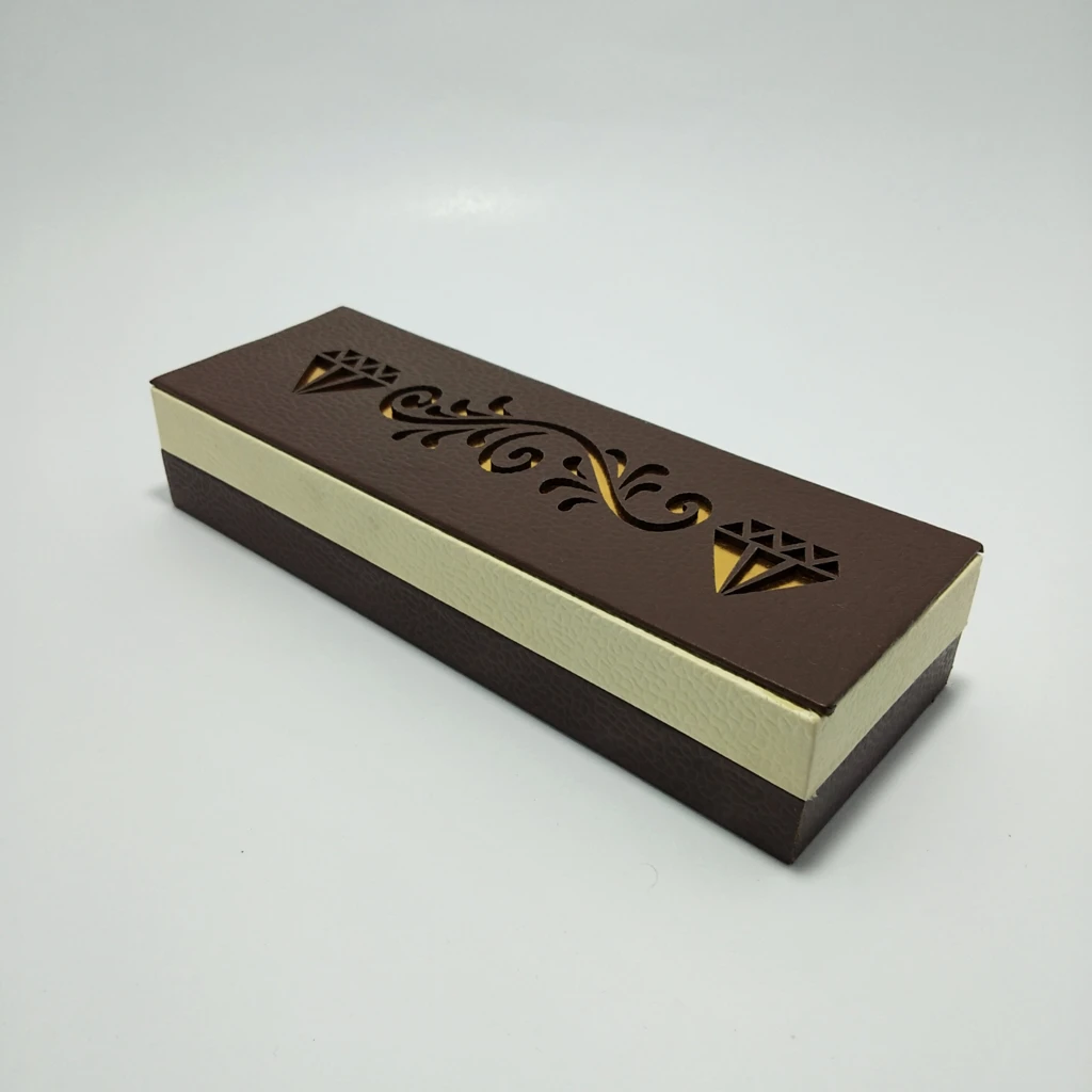 bi color wooden laser tika box 