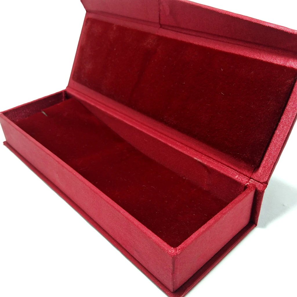 jewellery box red satin laser maget tika