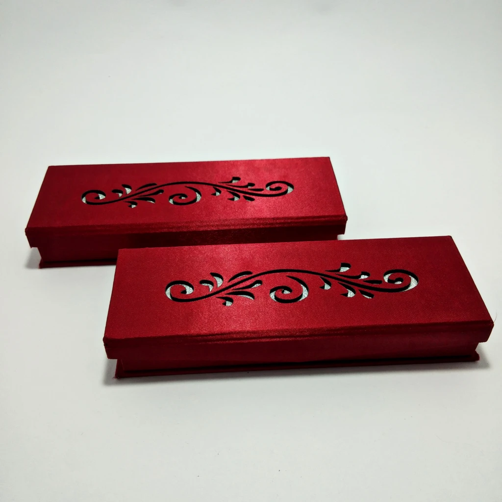 red satin laser maget tika