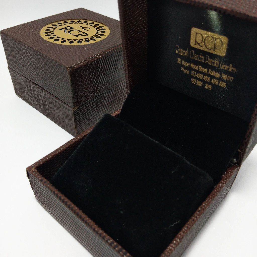 leather rexine led acrylic tops box 