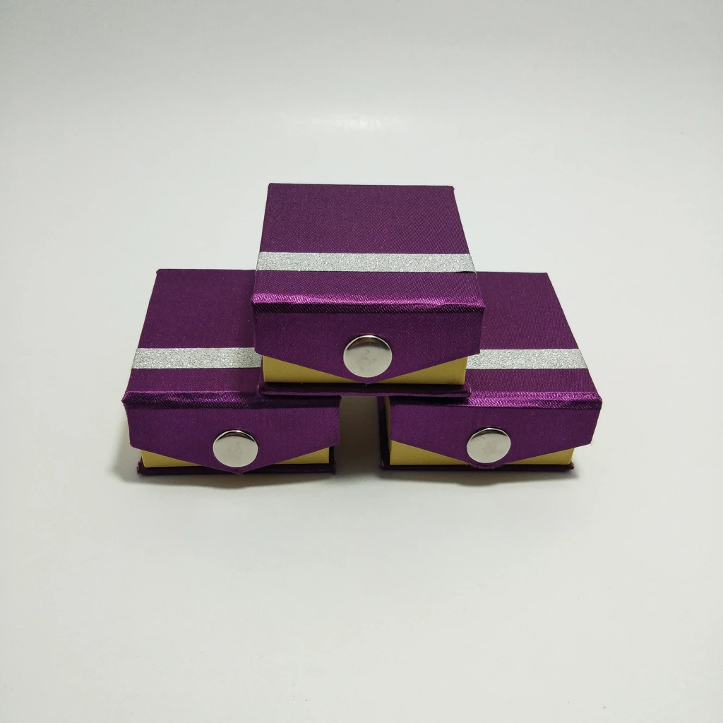 violet satin silver strip tops