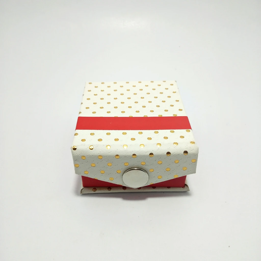 jewellery box BINDI bit REXIN RED STRIP tops